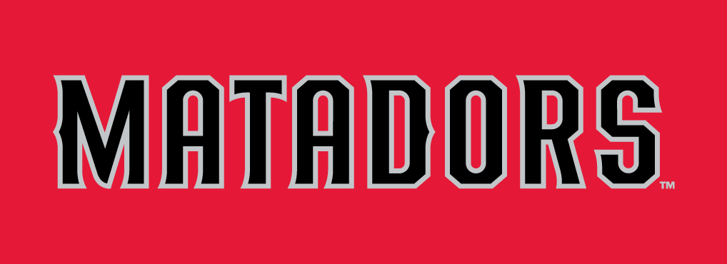 Cal State Northridge Matadors 2014-Pres Wordmark Logo v5 diy DTF decal sticker